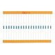 2600pcs 130 Values 1/4W 0.25W 1% Metal Film Resistors Assorted Pack Kit Set Lot Resistors Assortment Kits Fixed Resistor 2600pcs 130 Values 1/4W 0.25W 1% Metal Film Resistors Assorted Pack Kit Set Lot Resistors Assortment Kits Fixed Resistor