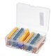 2600pcs 1/4W 1 Tolerance 130 Values Metal Film Resistors Assortment Kit Set 1R ohm-3M ohm for DIY Project Experiments 2600pcs 1/4W 1 Tolerance 130 Values Metal Film Resistors Assortment Kit Set 1R ohm-3M ohm for DIY Project Experiments
