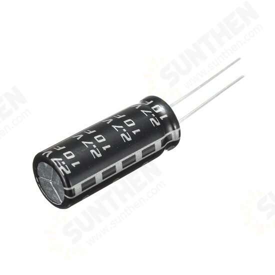 2.7V 10F Cylindrical Ultra Super Farad Capacitor High Power Capacitance Supercap 10 x 26mm