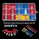 280PCS Gauge AWG Male /Female Insulated Shovel Terminal Wire Connector Kit