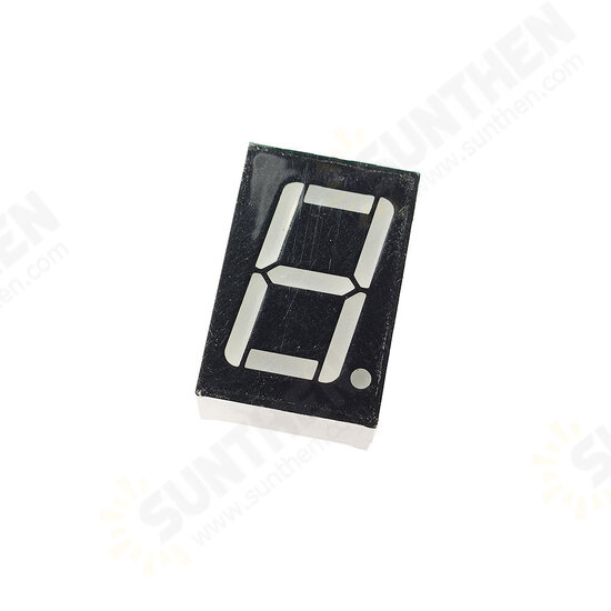 2Pcs 5161BS 0.56 inch LED Digital Tube One-digit Common Anode Bright Red Light