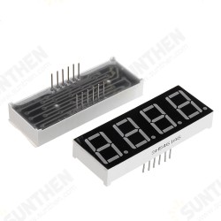 2Pcs 5461AS 0.56 inch LED Digital Tube Four-digit Common Cathode Bright Red Light 2Pcs 5461AS 0.56 inch LED Digital Tube Four-digit Common Cathode Bright Red Light