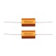 2pcs RX24 5W 200R 200RJ Metal Aluminum Case High Power Resistor Golden Metal Shell Case Heatsink Resistance Resistor 2pcs RX24 5W 200R 200RJ Metal Aluminum Case High Power Resistor Golden Metal Shell Case Heatsink Resistance Resistor