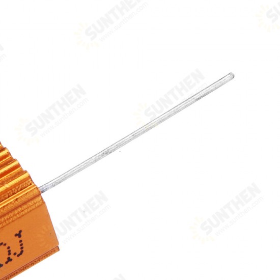 2pcs RX24 5W 200R 200RJ Metal Aluminum Case High Power Resistor Golden Metal Shell Case Heatsink Resistance Resistor 2pcs RX24 5W 200R 200RJ Metal Aluminum Case High Power Resistor Golden Metal Shell Case Heatsink Resistance Resistor