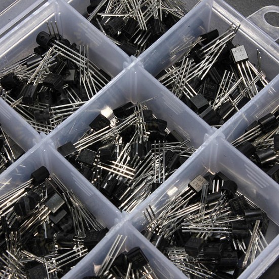 3 Set 600 Pcs 15 Value Transistor TO-92 Assortment Box Kit With Box 3 Set 600 Pcs 15 Value Transistor TO-92 Assortment Box Kit With Box