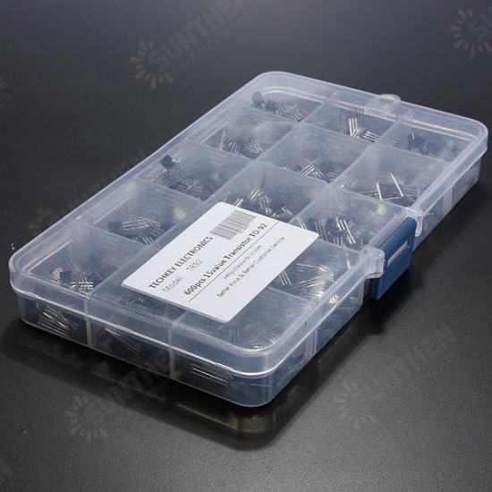 3 Set 600 Pcs 15 Value Transistor TO-92 Assortment Box Kit With Box 3 Set 600 Pcs 15 Value Transistor TO-92 Assortment Box Kit With Box