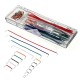 3 x 140pcs U Shape Solderless Breadboard Jumper Cable Dupont Wire Shield