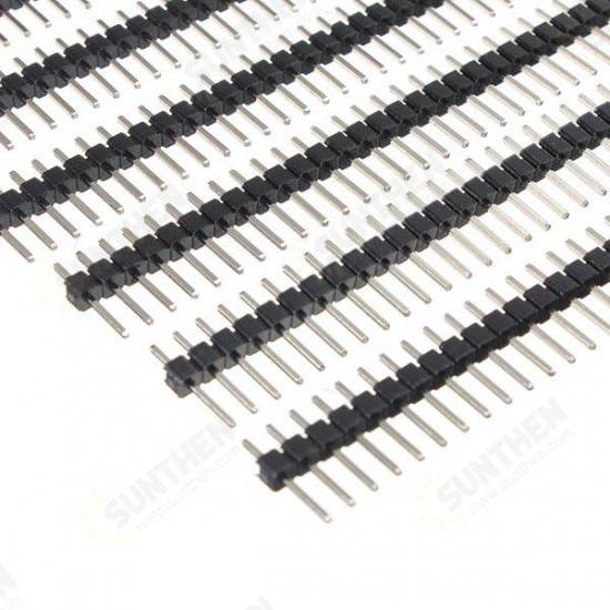 30 Pcs 40 Pin 2.54mm Single Row Male Pin Header Strip For Prototype Shield DIY