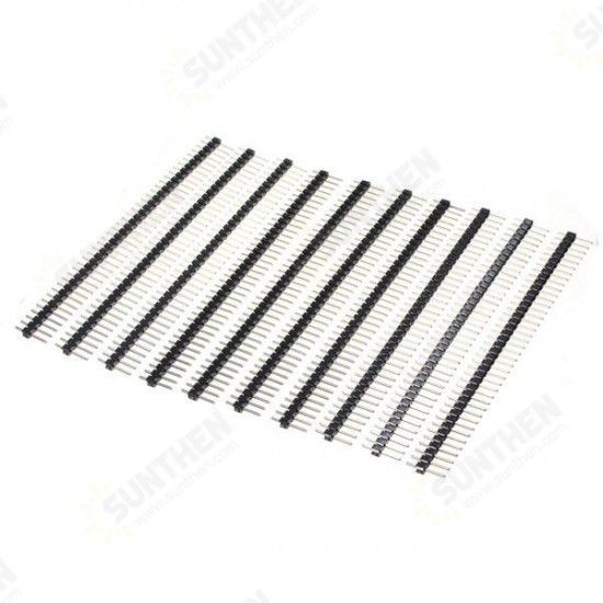 30 Pcs 40 Pin 2.54mm Single Row Male Pin Header Strip For Prototype Shield DIY