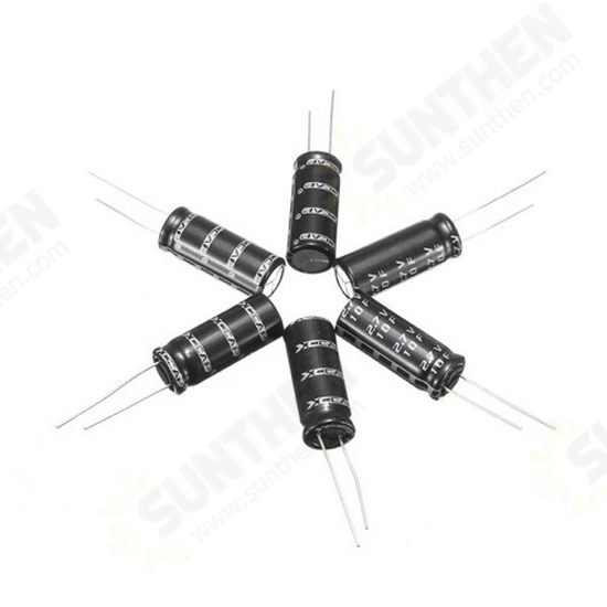 30PCS 2.7V 10F Cylindrical Ultra Super Farad Capacitor High Power Capacitance Supercap 10 x 26mm 30PCS 2.7V 10F Cylindrical Ultra Super Farad Capacitor High Power Capacitance Supercap 10 x 26mm