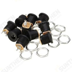 30PCS DC-022 5.5-2.1mm Round Hole Screw Nut DC Power Socket ROHS Internal Diameter 5.5mm 30PCS DC-022 5.5-2.1mm Round Hole Screw Nut DC Power Socket ROHS Internal Diameter 5.5mm