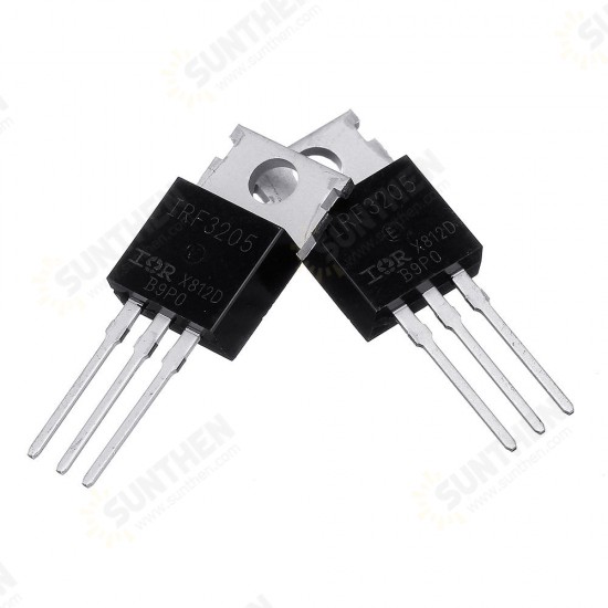 30Pcs IRF3205 IRF3205PBF MOSFET MOSFT 55V 98A 8mOhm 97.3nC TO-220 Transistor