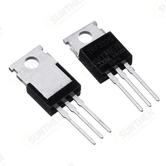 30Pcs IRF3205 IRF3205PBF MOSFET MOSFT 55V 98A 8mOhm 97.3nC TO-220 Transistor