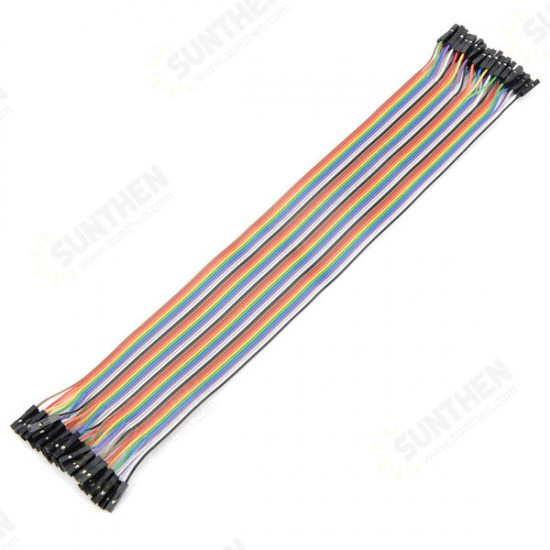 30cm 40pcs Female To Female Breadboard Wires Jumper Cable Dupont Wire 30cm 40pcs Female To Female Breadboard Wires Jumper Cable Dupont Wire