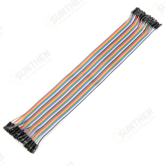 30cm 40pcs Female To Female Breadboard Wires Jumper Cable Dupont Wire