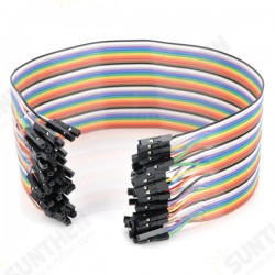 30cm 40pcs Female To Female Breadboard Wires Jumper Cable Dupont Wire 30cm 40pcs Female To Female Breadboard Wires Jumper Cable Dupont Wire