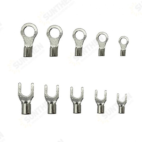 320PCS Crimp Terminal and Pliers Set 10 in 1 U Shaped O Shaped Cold Pressed Terminal Set Wire Connector Splicing Terminal Kit 320PCS Crimp Terminal and Pliers Set 10 in 1 U Shaped O Shaped Cold Pressed Terminal Set Wire Connector Splicing Terminal Kit