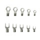 320PCS Crimp Terminal and Pliers Set 10 in 1 U Shaped O Shaped Cold Pressed Terminal Set Wire Connector Splicing Terminal Kit 320PCS Crimp Terminal and Pliers Set 10 in 1 U Shaped O Shaped Cold Pressed Terminal Set Wire Connector Splicing Terminal Kit
