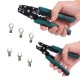 320PCS Crimp Terminal and Pliers Set 10 in 1 U Shaped O Shaped Cold Pressed Terminal Set Wire Connector Splicing Terminal Kit 320PCS Crimp Terminal and Pliers Set 10 in 1 U Shaped O Shaped Cold Pressed Terminal Set Wire Connector Splicing Terminal Kit