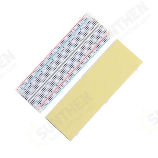 3Pcs MB102 Test Developer DIY 830 Hole Solderless PCB Breadboard