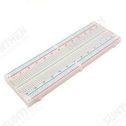 3Pcs MB102 Test Developer DIY 830 Hole Solderless PCB Breadboard 3Pcs MB102 Test Developer DIY 830 Hole Solderless PCB Breadboard