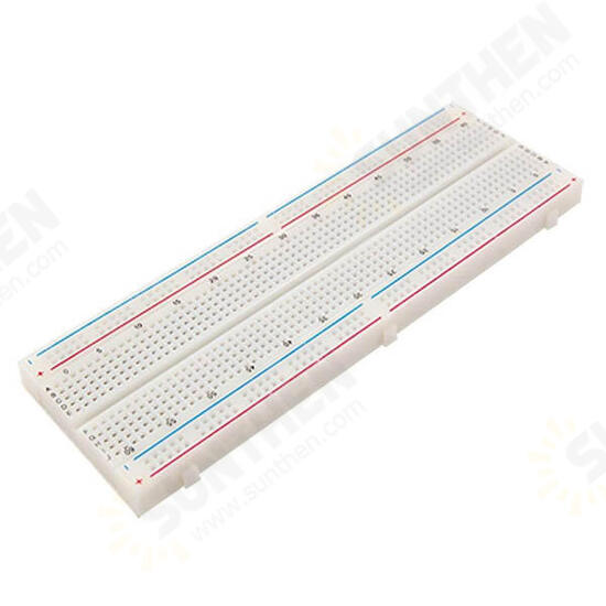 3Pcs MB102 Test Developer DIY 830 Hole Solderless PCB Breadboard