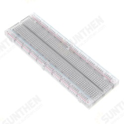 3pcs MB-102 MB102 Transparent Breadboard 830 Point Solderless PCB Bread Board Test Develop DIY 3pcs MB-102 MB102 Transparent Breadboard 830 Point Solderless PCB Bread Board Test Develop DIY
