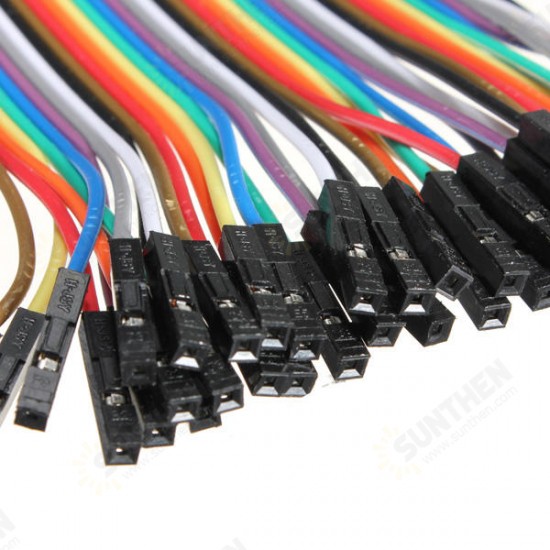 400Pcs 20cm Male To Female Jump Cable Dupont Cable Line 400Pcs 20cm Male To Female Jump Cable Dupont Cable Line