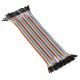 400Pcs 20cm Male To Female Jump Cable Dupont Cable Line 400Pcs 20cm Male To Female Jump Cable Dupont Cable Line