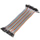 400Pcs 20cm Male To Female Jump Cable Dupont Cable Line 400Pcs 20cm Male To Female Jump Cable Dupont Cable Line