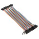 400Pcs 20cm Male To Female Jump Cable Dupont Cable Line 400Pcs 20cm Male To Female Jump Cable Dupont Cable Line