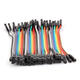 400pcs 10cm Female To Female Jumper Cable Dupont Wire For