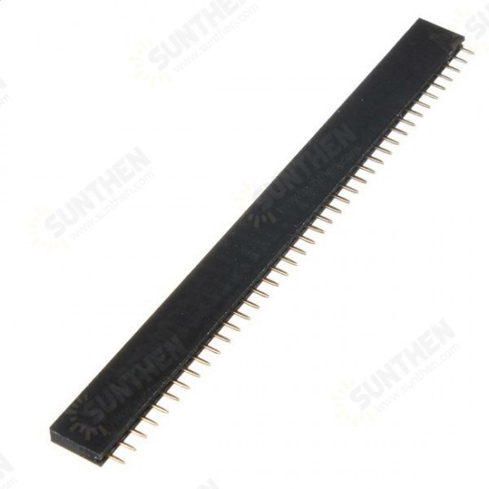 40P 40 Pin 2.54mm Female Header Jumper Connectors Socket For DIY for Arduino - products that work with official Arduino boards