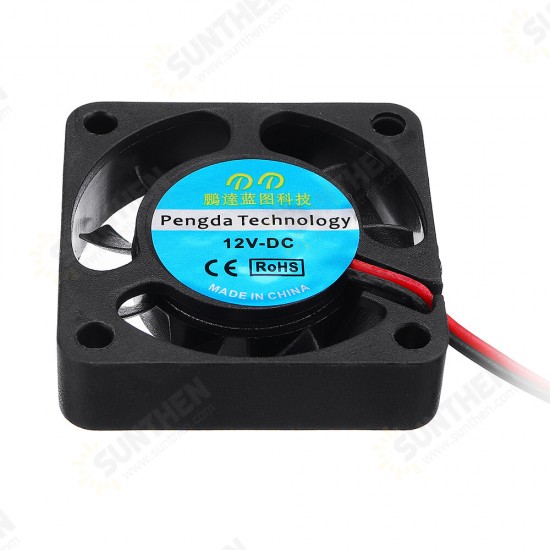 40x40mm Small Fan 4010S Computer Chassis CPU Fan 2 Line With Plug