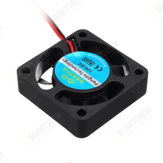 40x40mm Small Fan 4010S Computer Chassis CPU Fan 2 Line With Plug