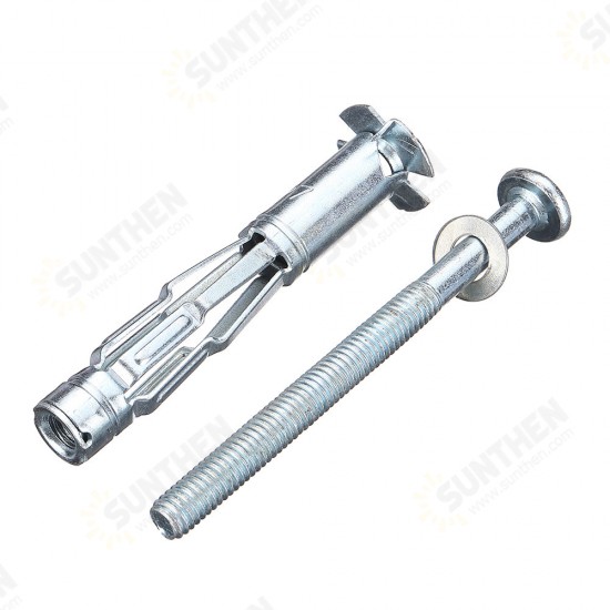 42Pcs M4*32-M6*65 Expansion Bolt Gypsum Board Expansion Screw Combination Kit