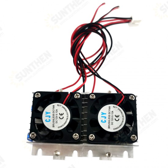 44W Thermoelectric Peltier Refrigeration Cooler 12V Semiconductor Air Conditioner Cooling System DIY Kit Cooling Down 44W Thermoelectric Peltier Refrigeration Cooler 12V Semiconductor Air Conditioner Cooling System DIY Kit Cooling Down