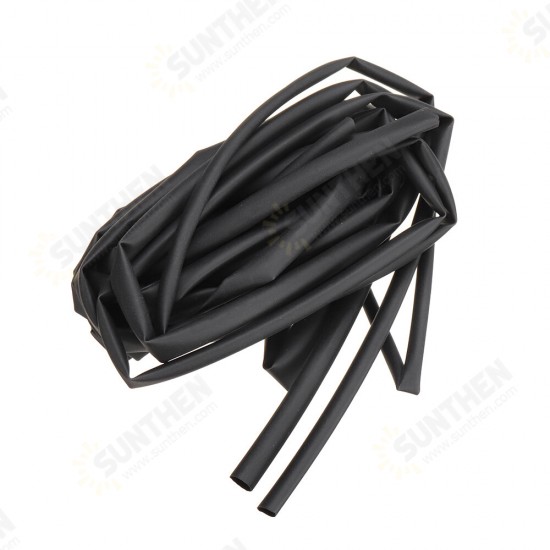 4Pcs 3mm 4mm 5mm 6mm Heat Shrinkable Tube Suit with Bag