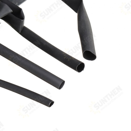 4Pcs 3mm 4mm 5mm 6mm Heat Shrinkable Tube Suit with Bag