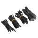 4Pcs 3mm 4mm 5mm 6mm Heat Shrinkable Tube Suit with Bag