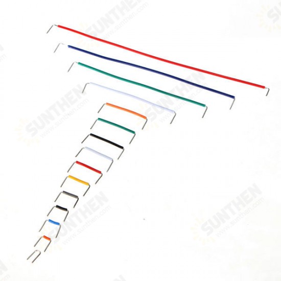 5 x 140pcs U Shape Solderless Breadboard Jumper Cable Dupont Wire Shield 5 x 140pcs U Shape Solderless Breadboard Jumper Cable Dupont Wire Shield