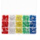 500pcs 5MM LED Diode Kit Mixed Color Red Green Yellow Blue White + BOX