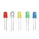 500pcs 5MM LED Diode Kit Mixed Color Red Green Yellow Blue White + BOX