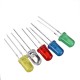 500pcs 5MM LED Diode Kit Mixed Color Red Green Yellow Blue White + BOX