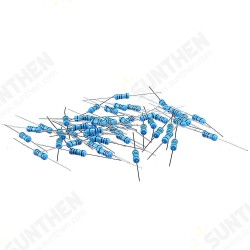 50Pcs 1W Metal Film Resistor 1% 2.7R 2.7 Ohm