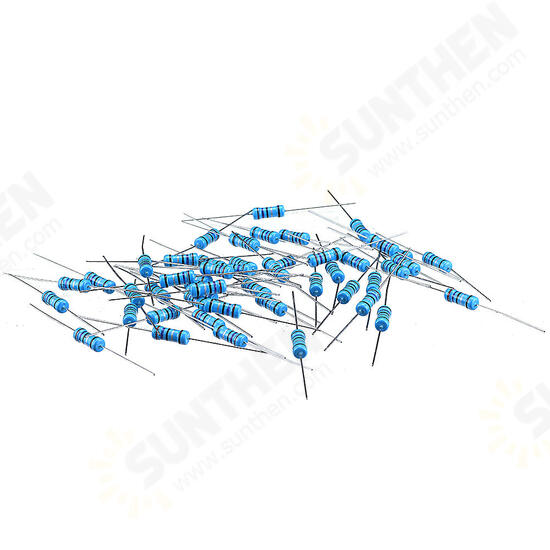 50Pcs 1W Metal Film Resistor 1% 2.7R 2.7 Ohm