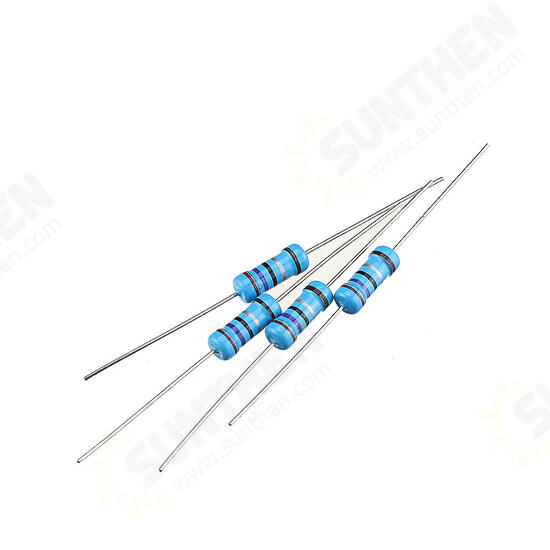 50Pcs 1W Metal Film Resistor 1% 2.7R 2.7 Ohm