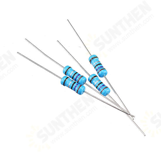 50Pcs 1W Metal Film Resistor 1% 2.7R 2.7 Ohm