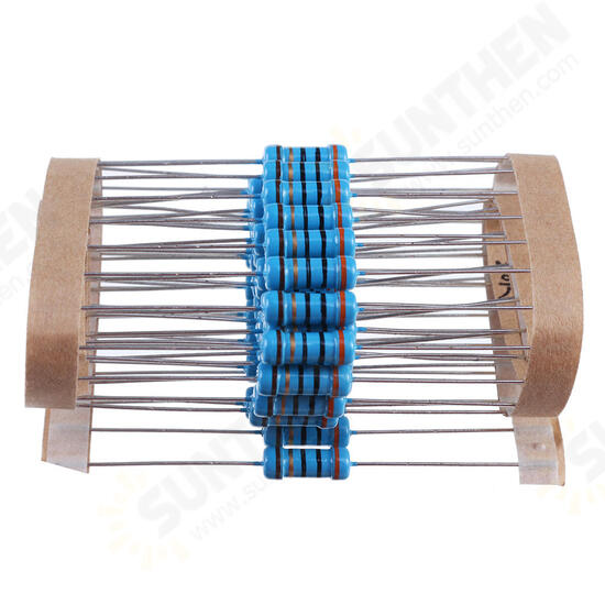 50Pcs 1W Metal Film Resistor 1% 30R 30 Ohm