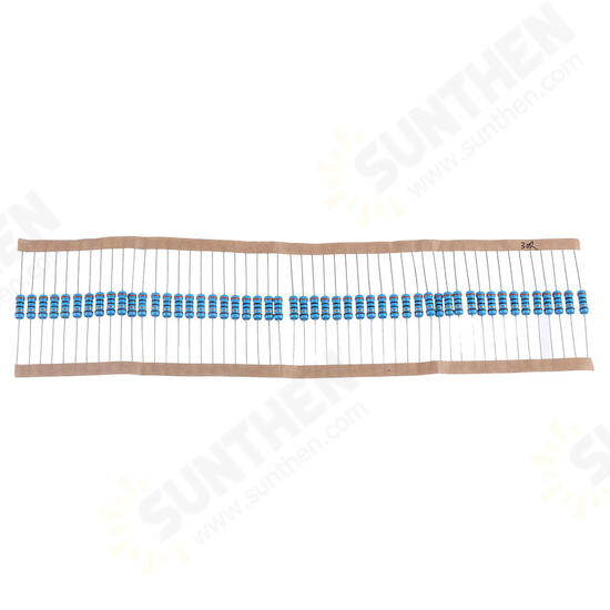 50Pcs 1W Metal Film Resistor 1% 30R 30 Ohm